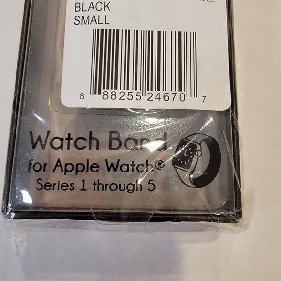 Sarina Black Label Nordstrom Genuine Leather Apple Watch Band Series 1,2,3,4,5 - Picture 4 of 8